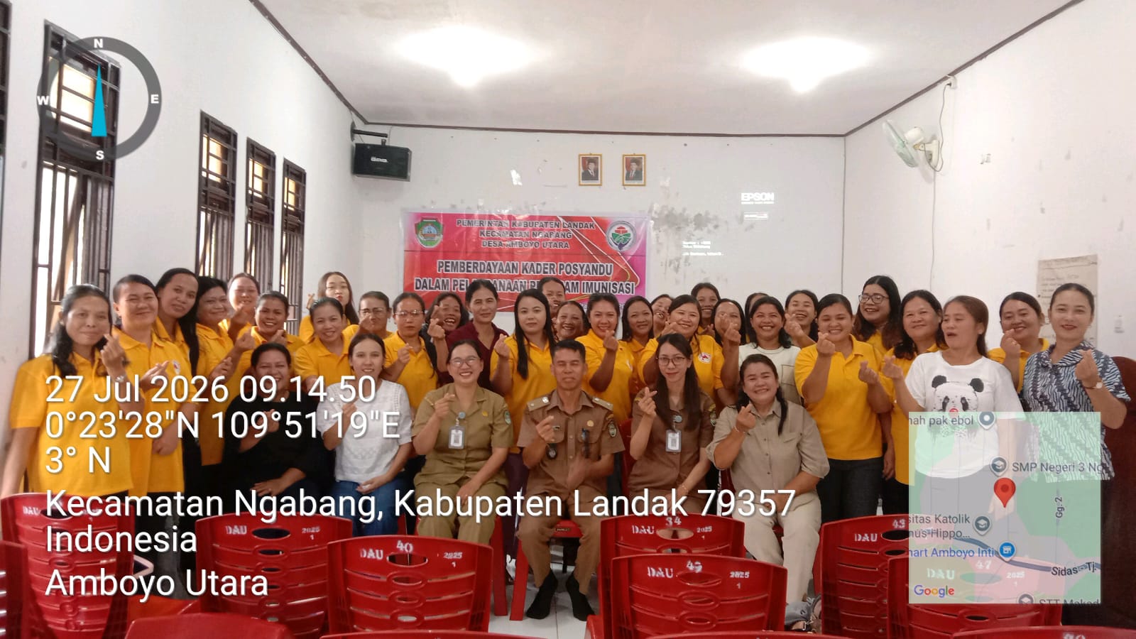 Serah terima jabatan PAW ketua BPD