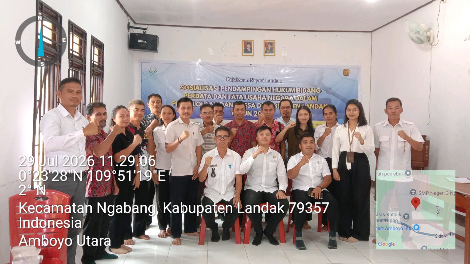 Sosialisasi Pendampigan Hukum oleh Kejaksaan Negeri Landak, 29 Juli 2026