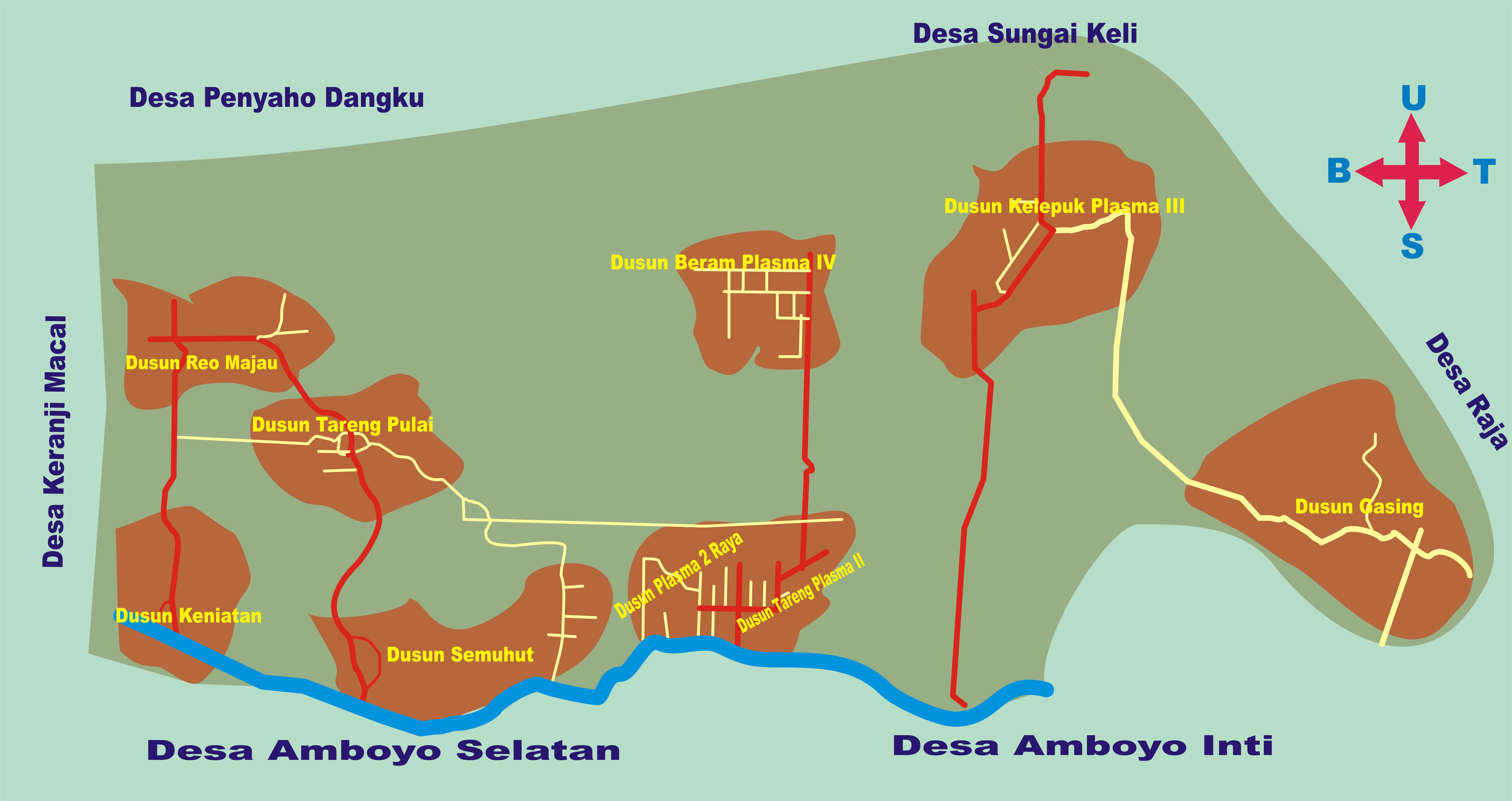 Denah desa